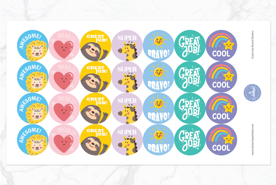 Good Job Stickers