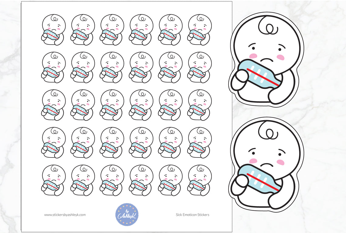 Sick Emoji Stickers