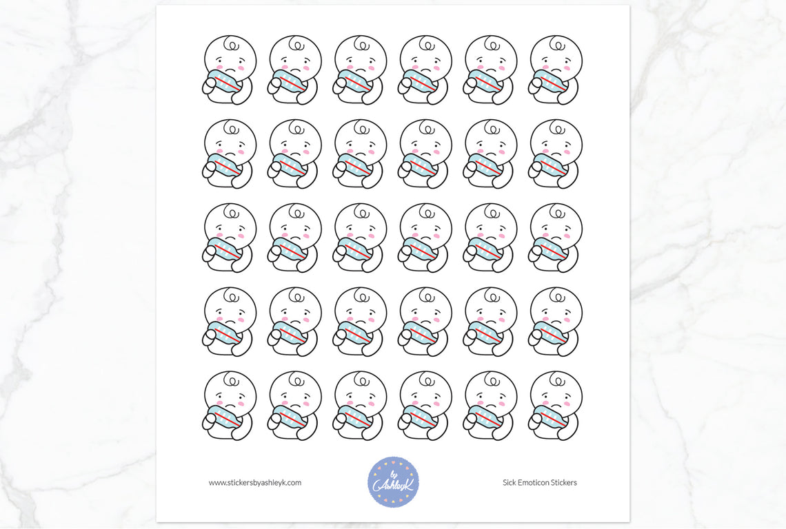 Sick Emoji Stickers