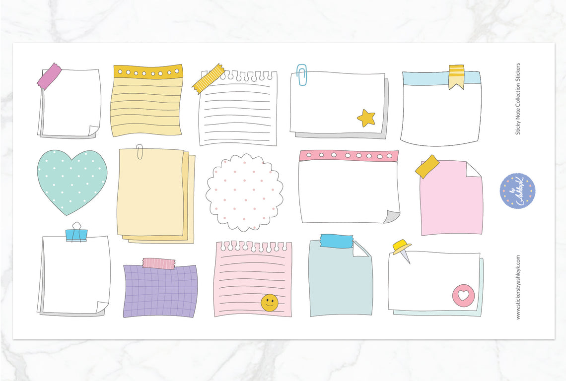 Sticky Note Collection Stickers