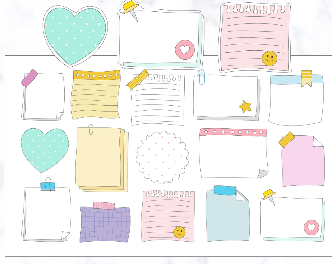 Sticky Note Collection Stickers