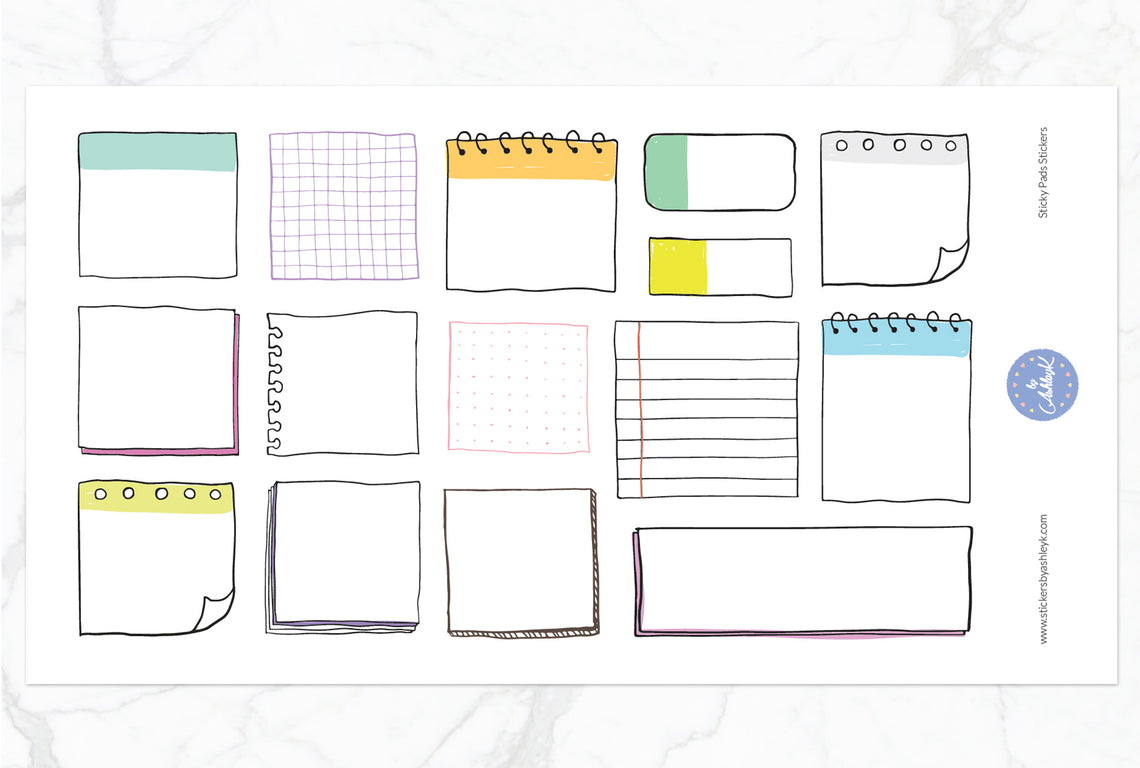 Sticky Pads Stickers