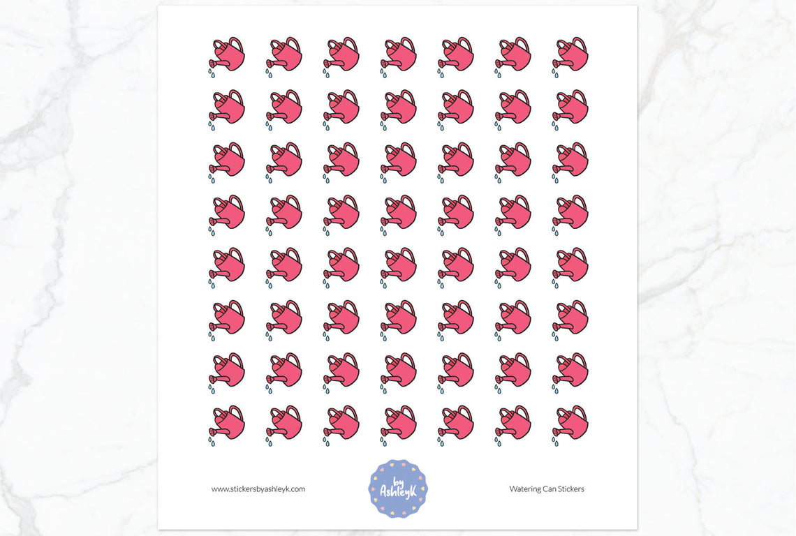 Watering Can Stickers