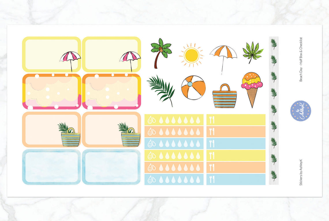 Beach Day - Half Box Sheet