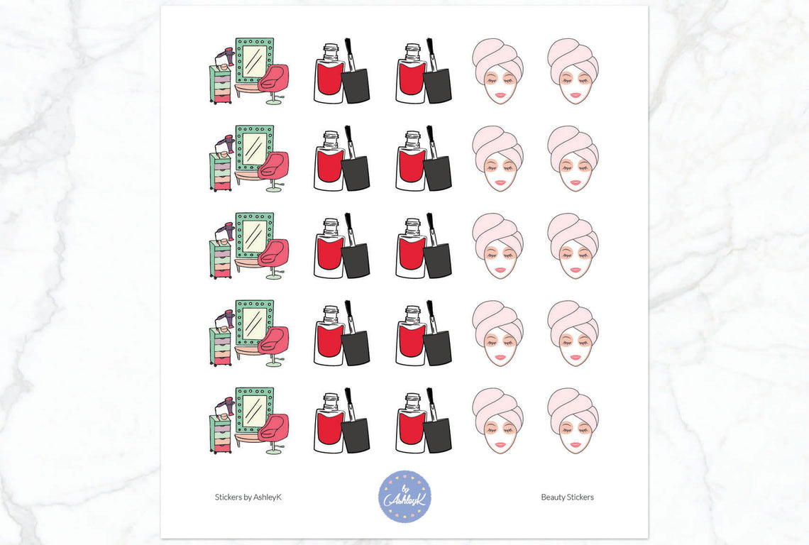 Beauty Stickers - Mixed
