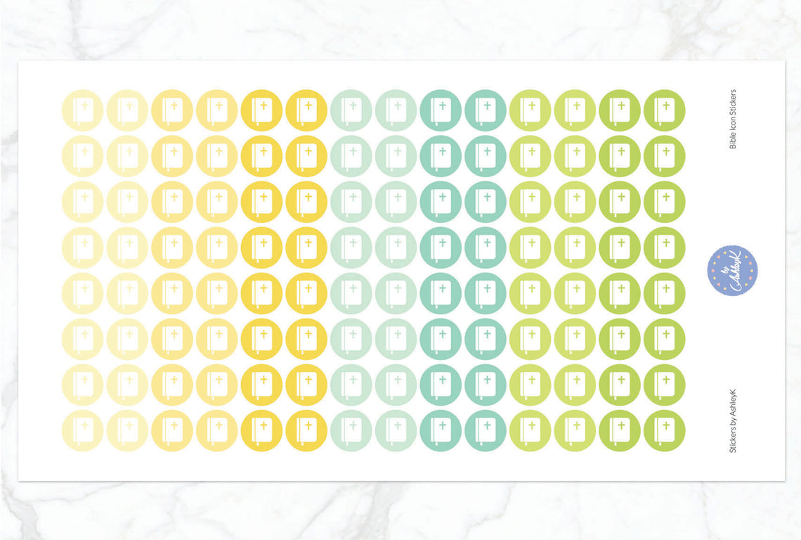 Bible Icon Stickers - Lemon&Lime