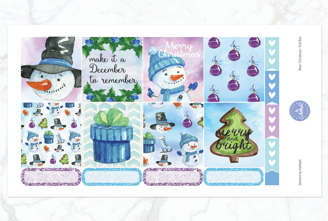 Blue Christmas - Full Box Sheet