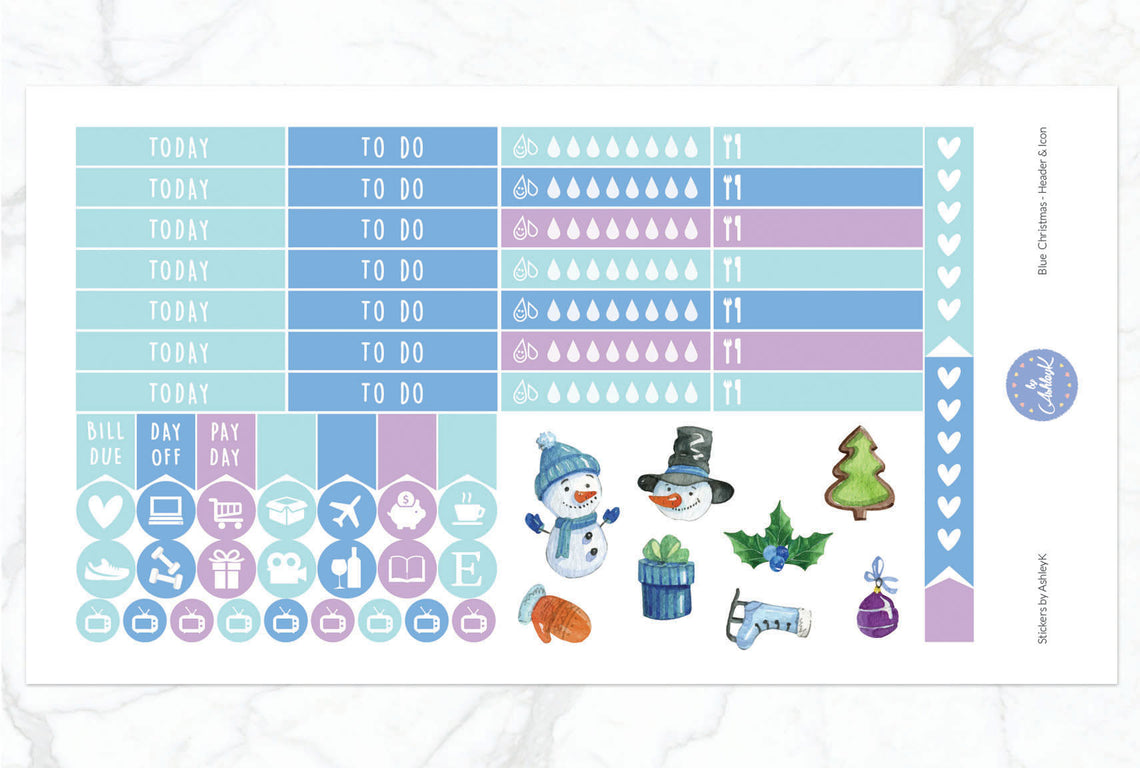 Blue Christmas - Functional Sheet