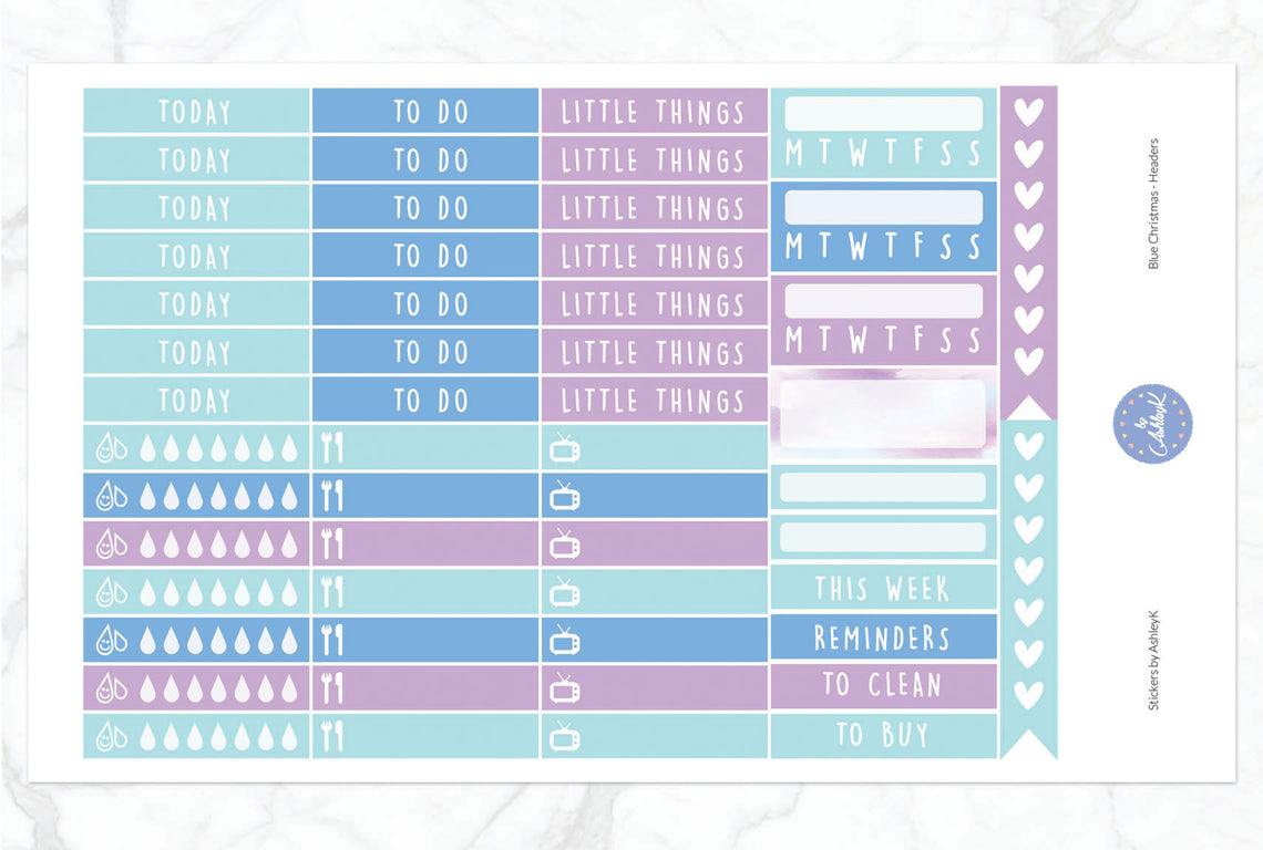 Blue Christmas - Functional Sheet