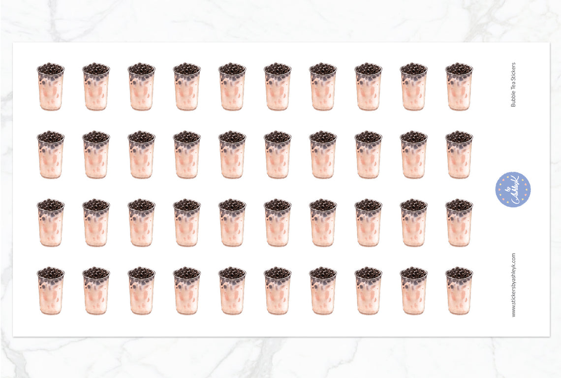 Bubble Tea Stickers