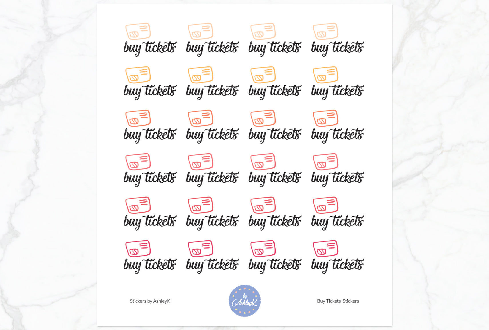 Buy Tickets - Peach