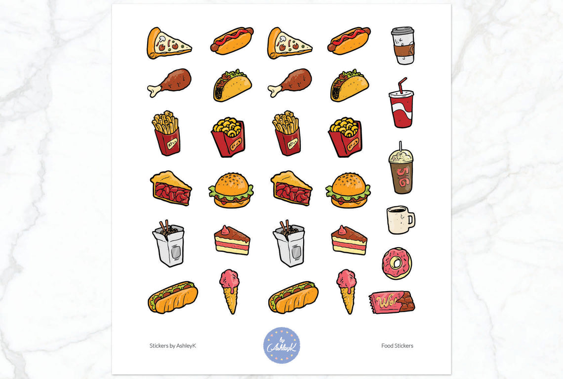 Dinner Stickers