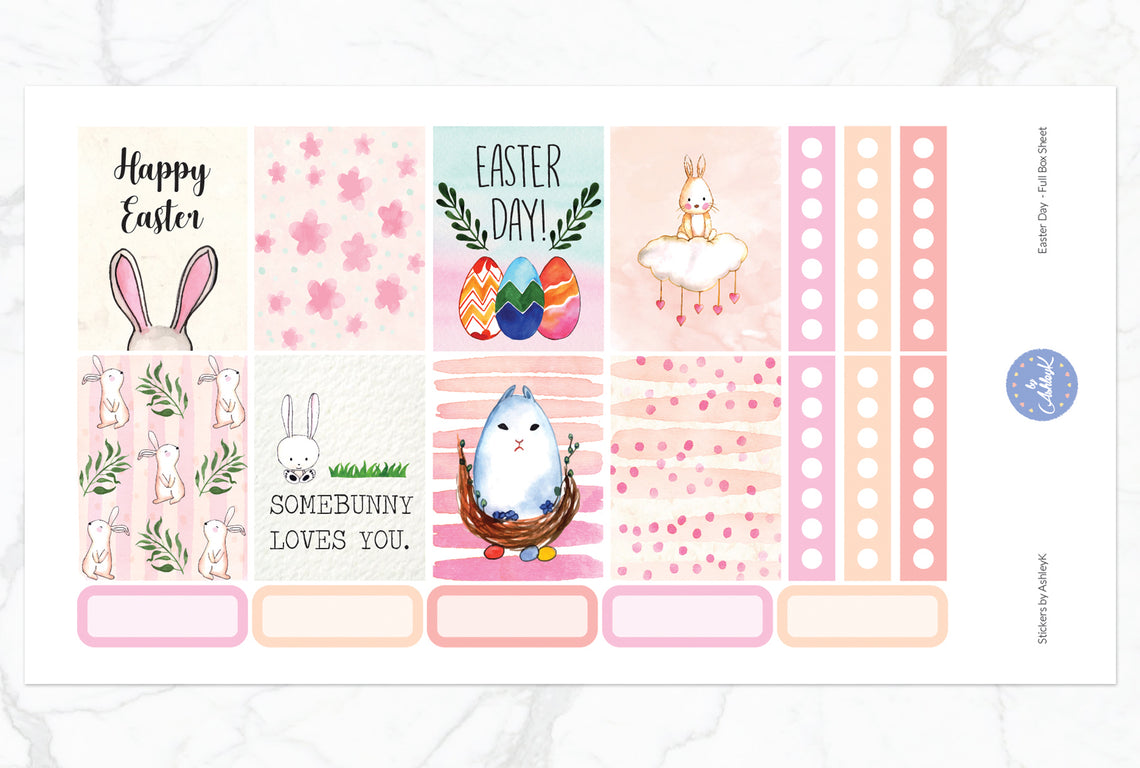 Easter Day - Full Box Sheet