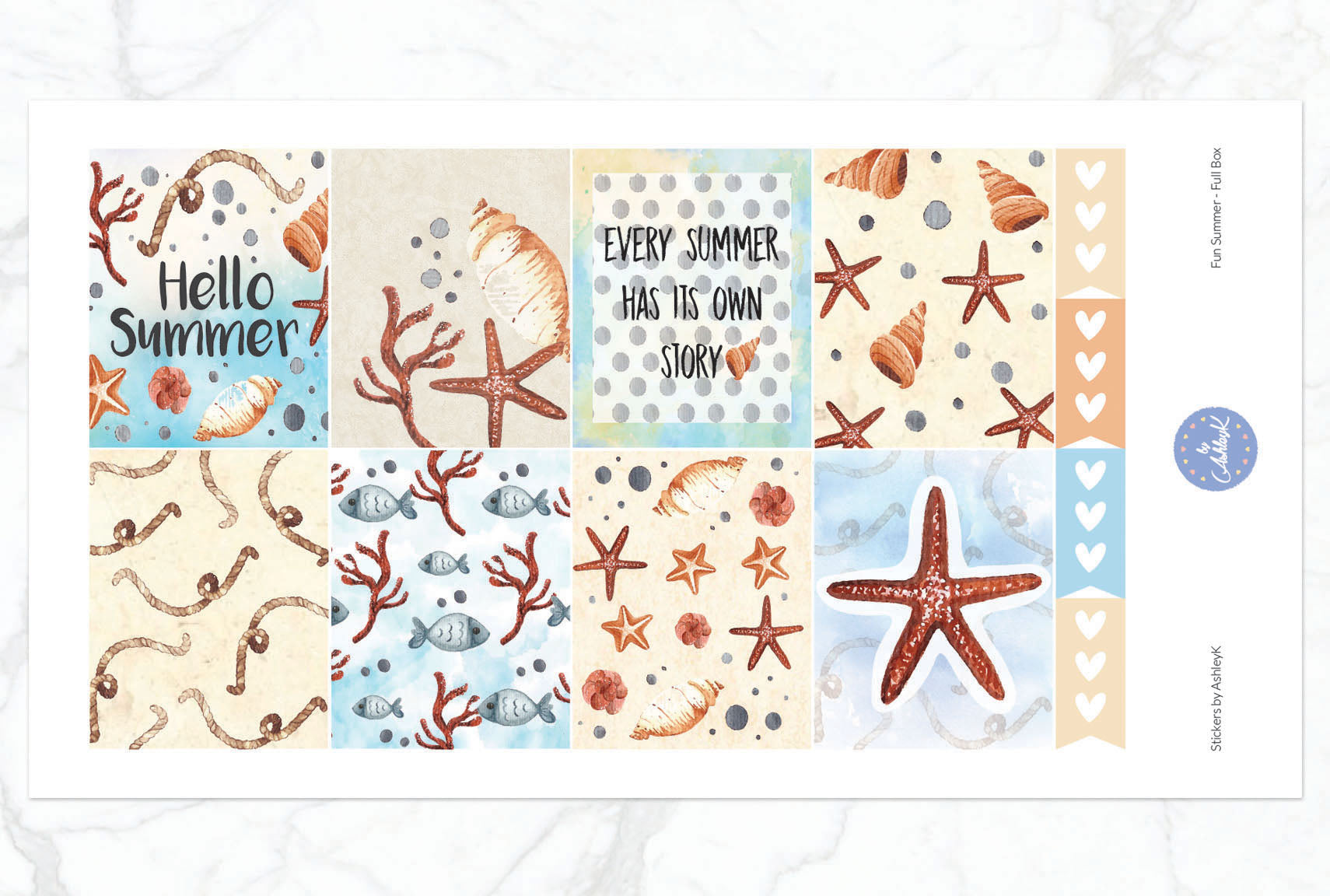 Fun Summer - Full Box Sheet