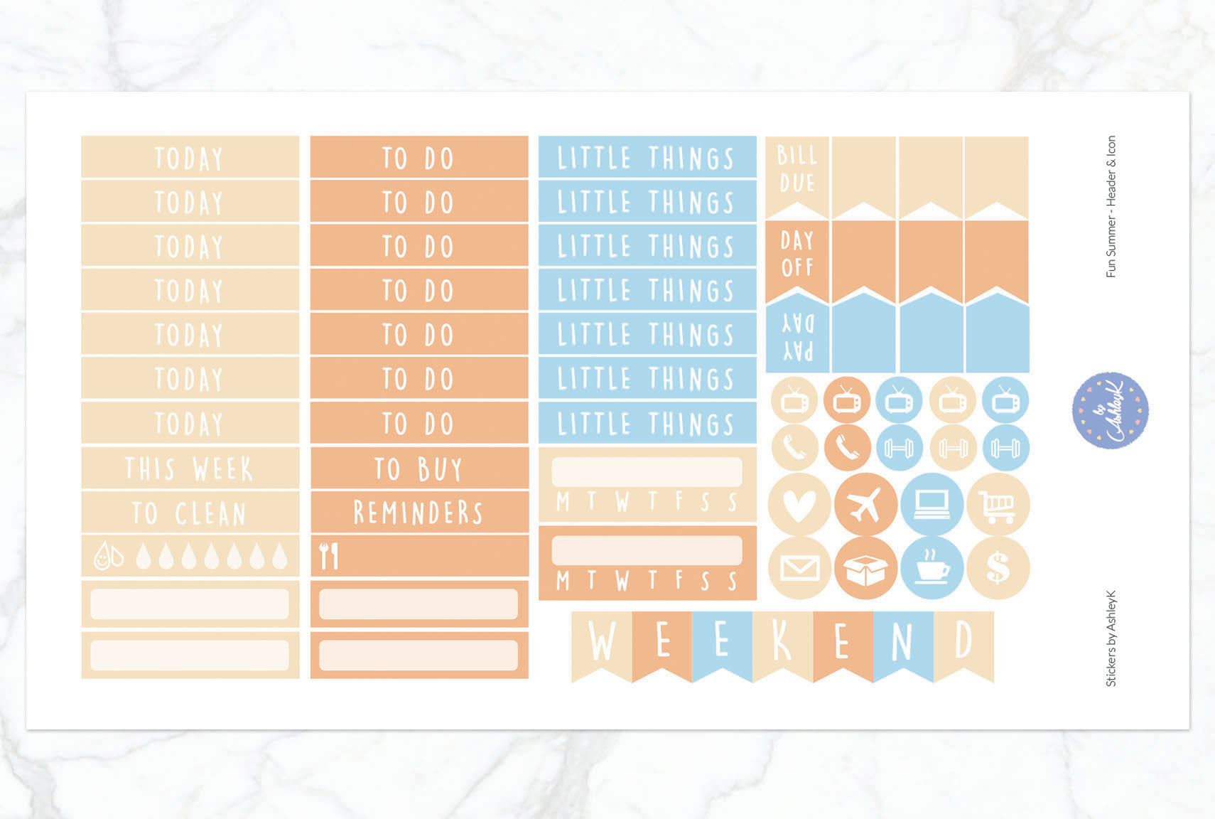 Fun Summer - Functional Sheet