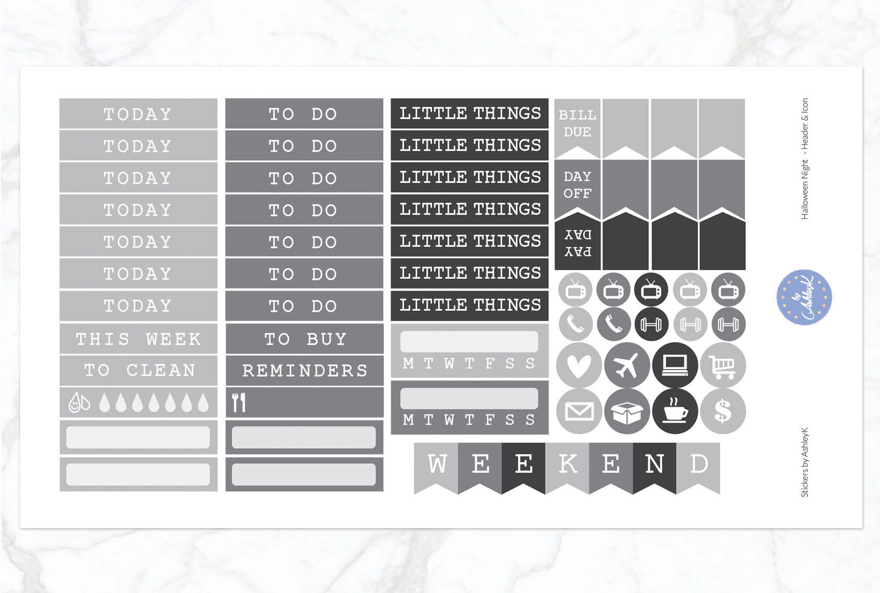 Halloween Night - Functional Sheet