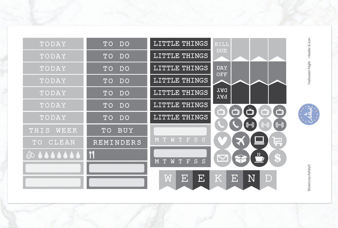 Halloween Night - Functional Sheet