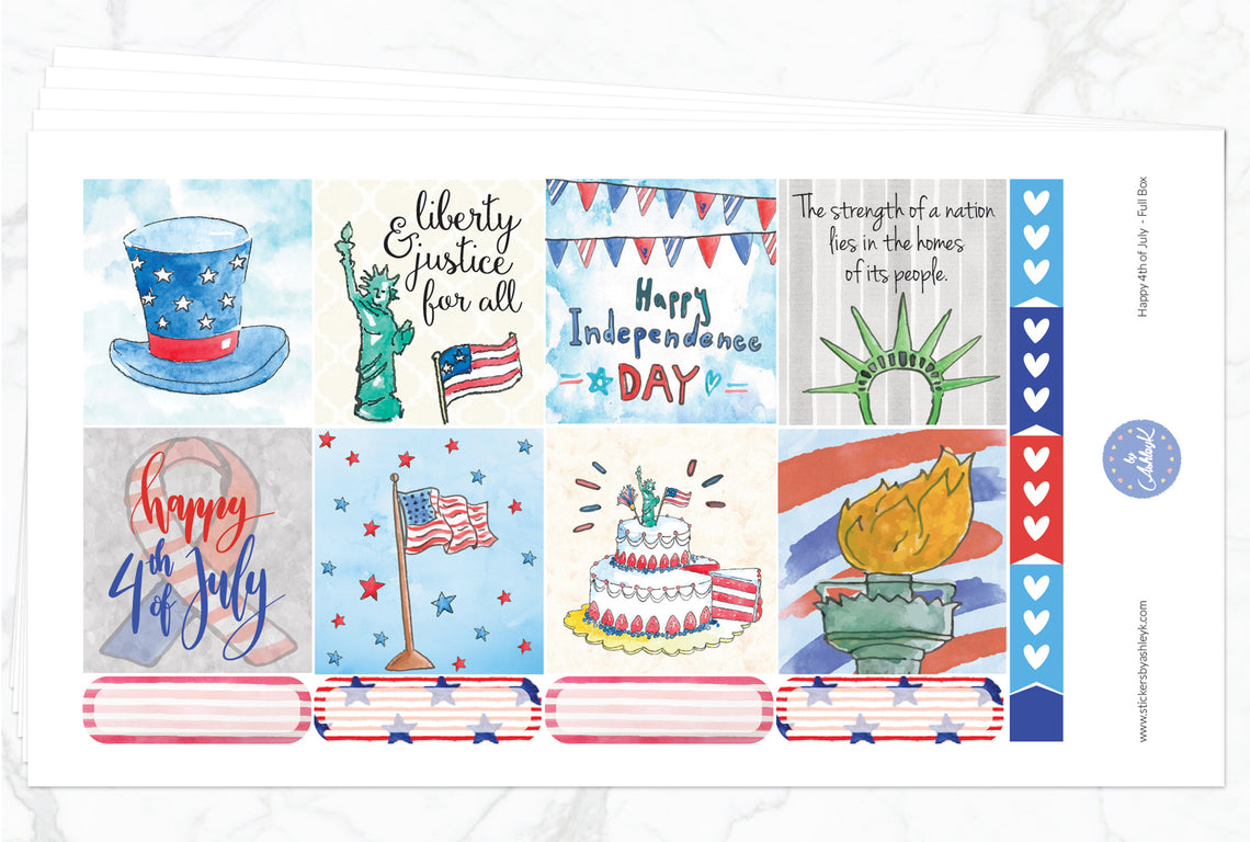 Happy 4th of July Weekly Kit  - Full Kit