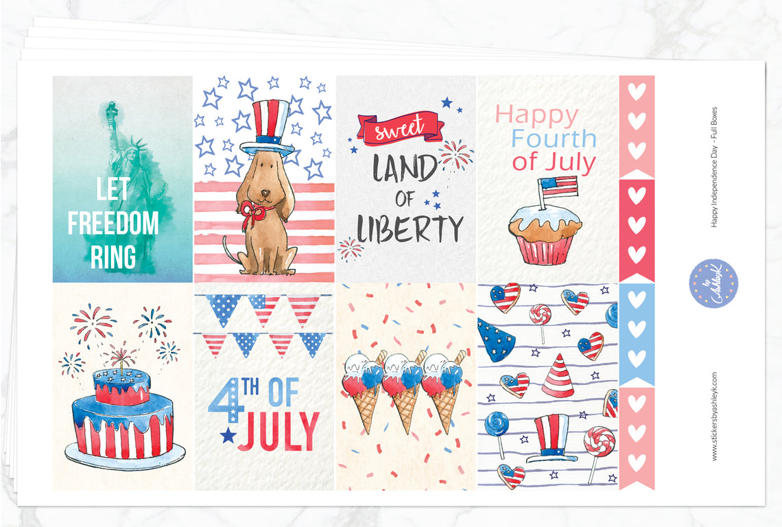 Happy Independence Day Weekly Kit  - Full Kit