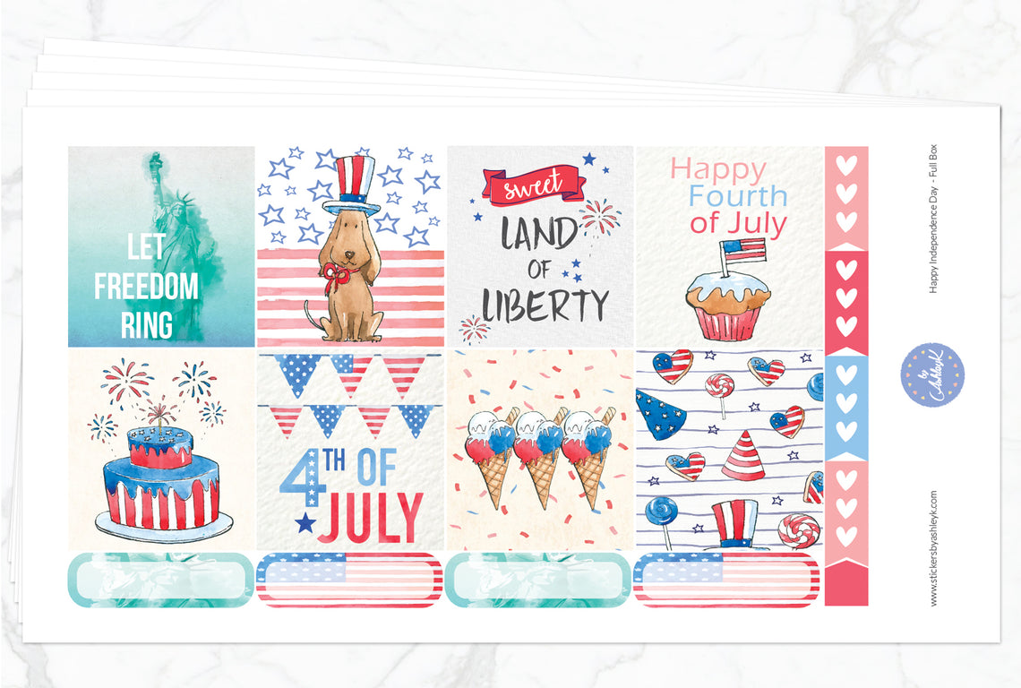 Happy Independence Day Weekly Kit  - Full Kit