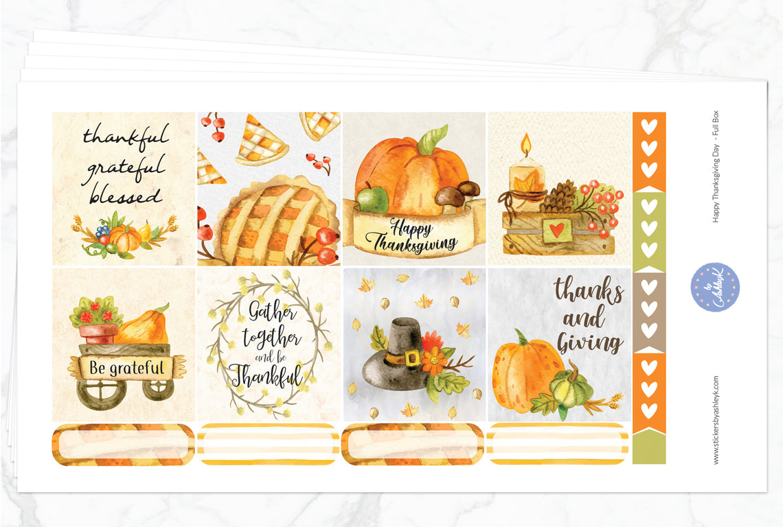 Happy Thanksgiving Day Weekly Kit  - Full Kit