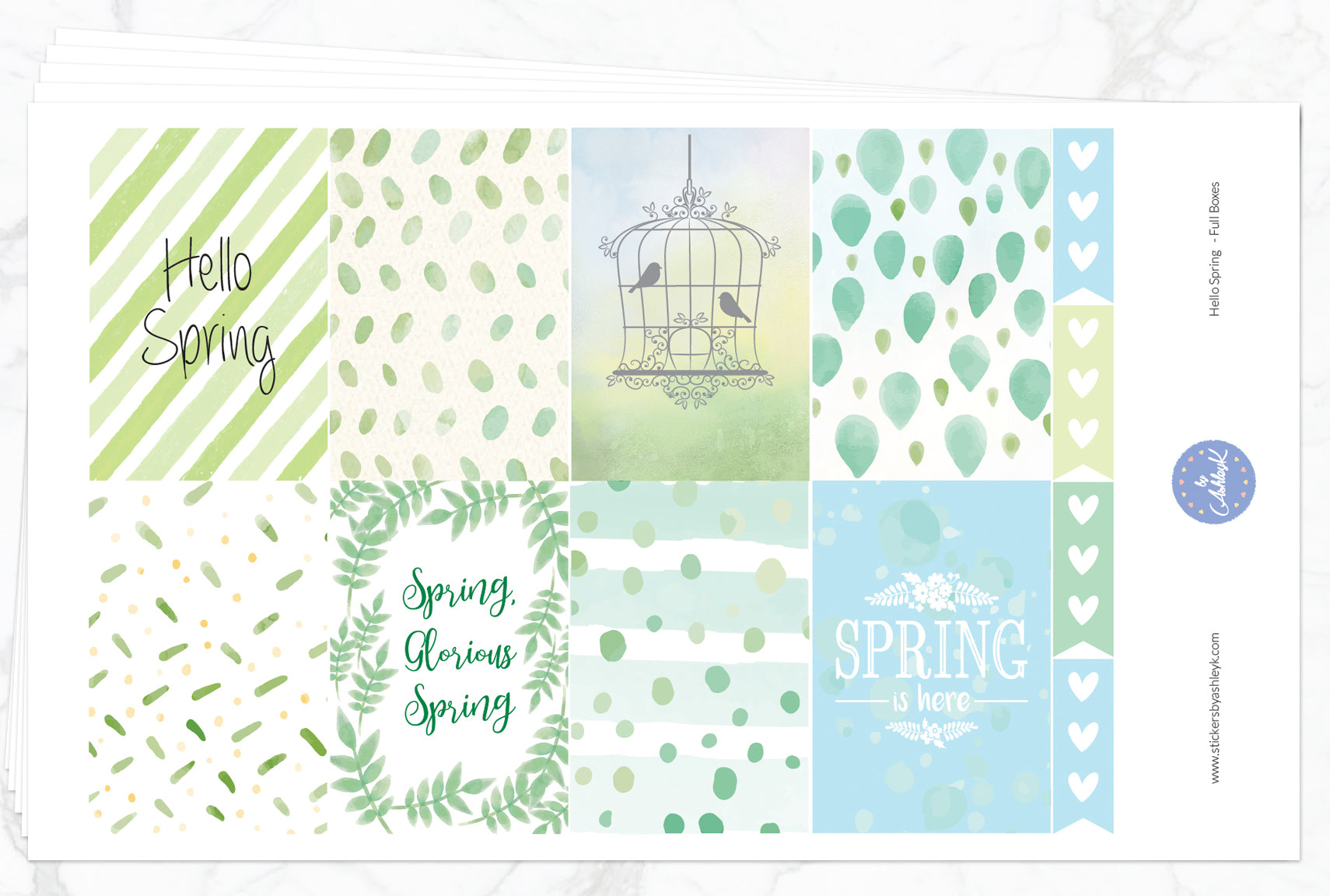 Hello Spring Weekly Kit  - Full Kit