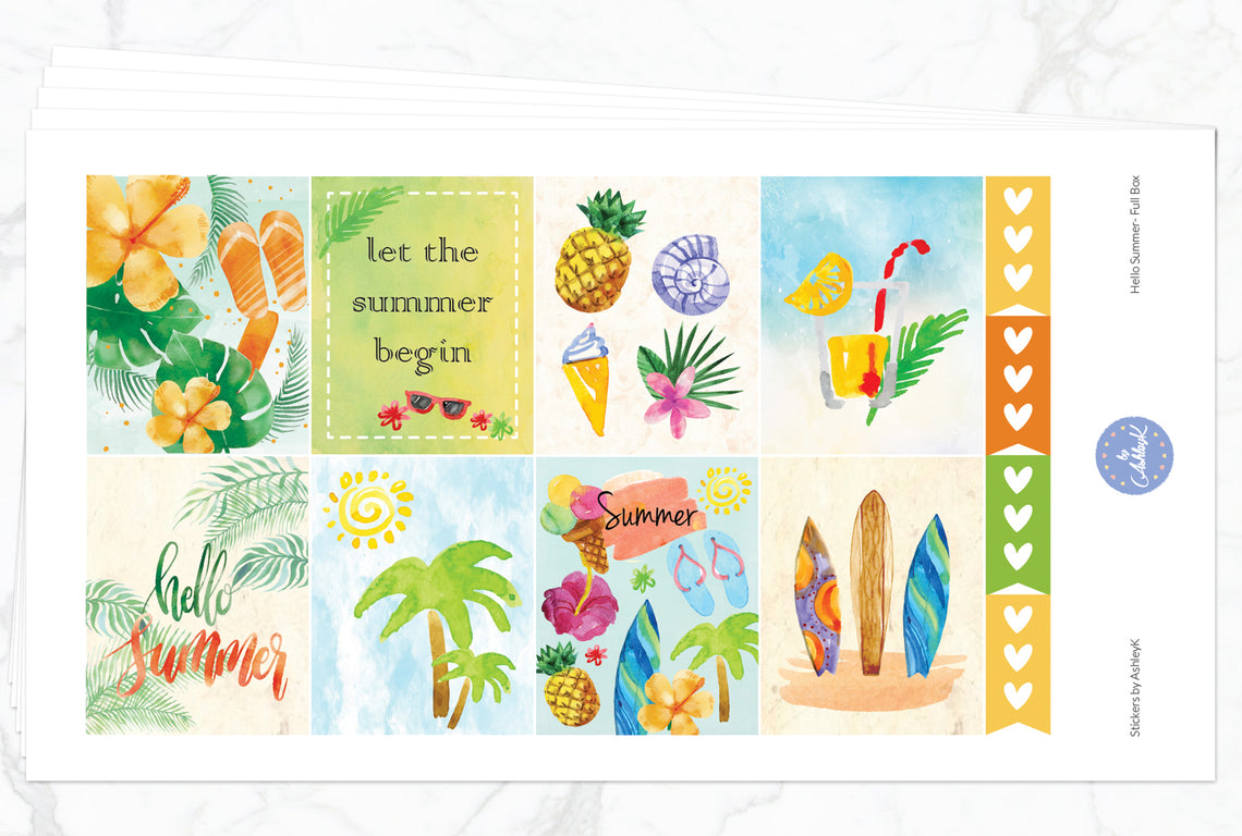 Hello Summer Weekly Kit  - Full Kit