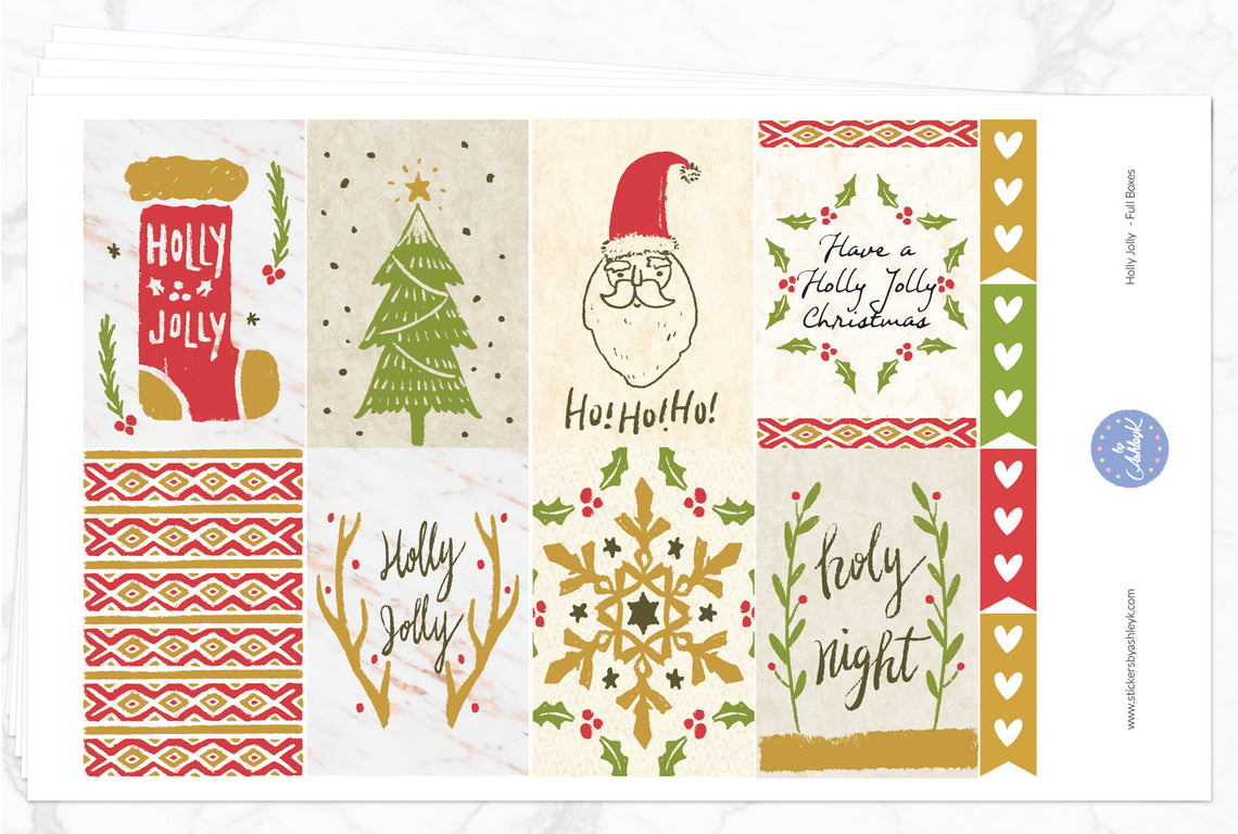 Holly Jolly Weekly Kit  - Full Kit