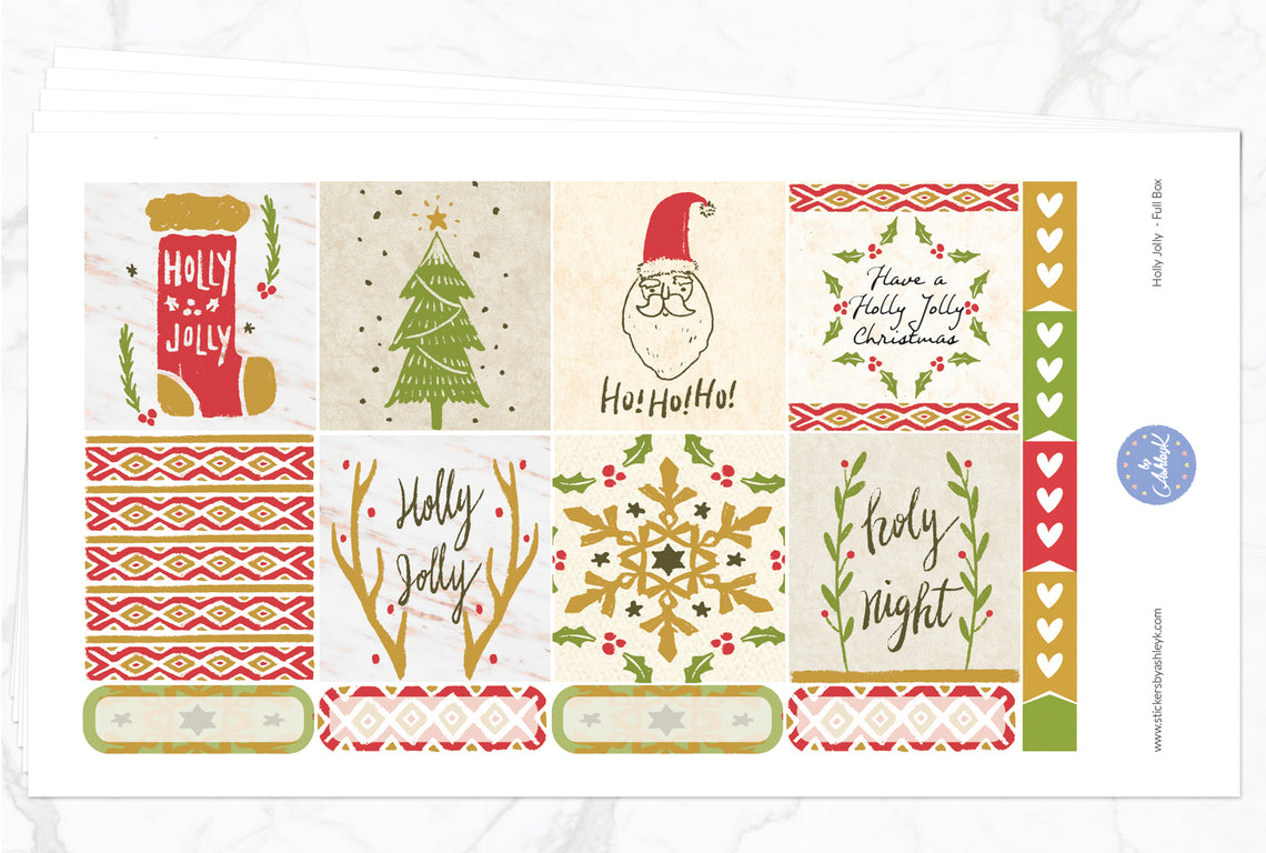 Holly Jolly Weekly Kit  - Full Kit