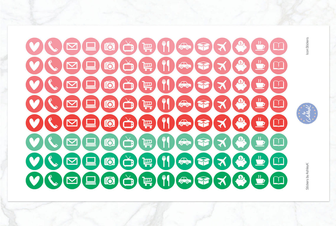 Icon Stickers - Watermelon