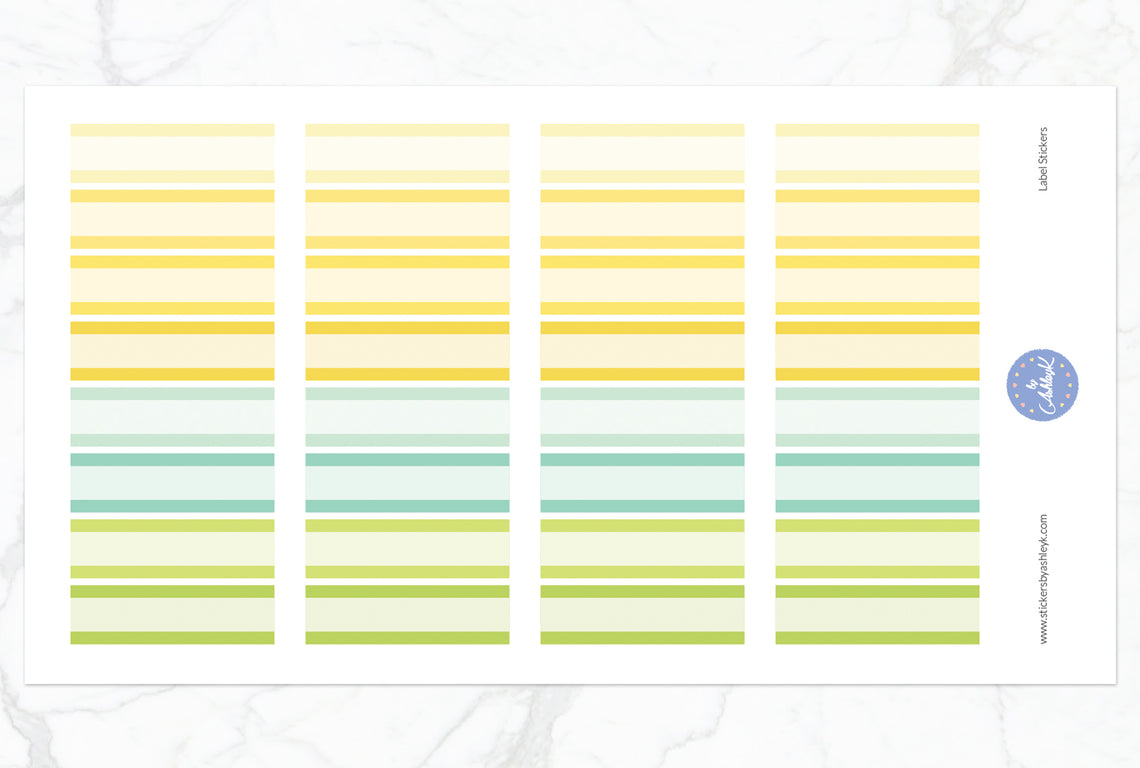 Label Stickers - Lemon&Lime