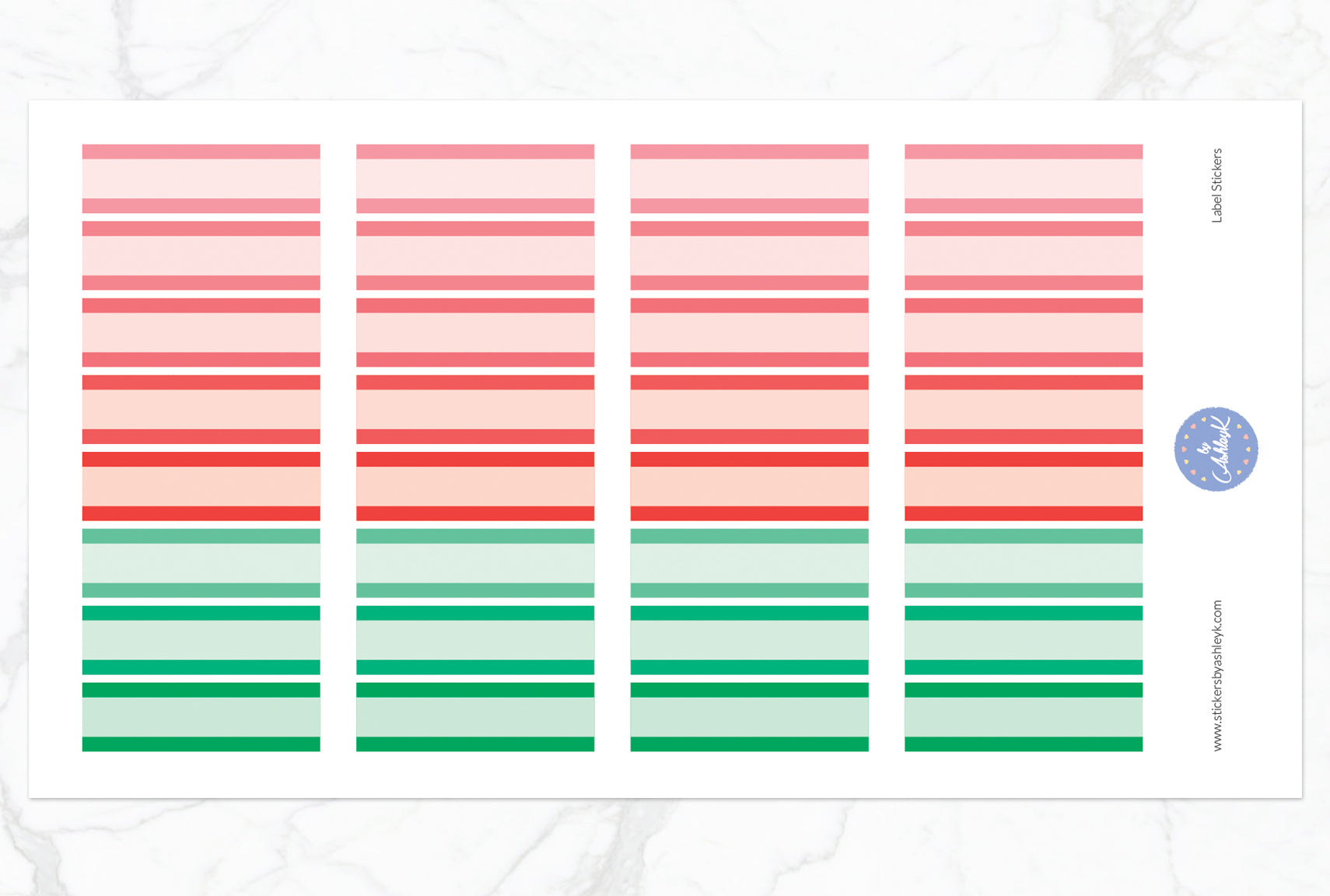 Label Stickers - Watermelon