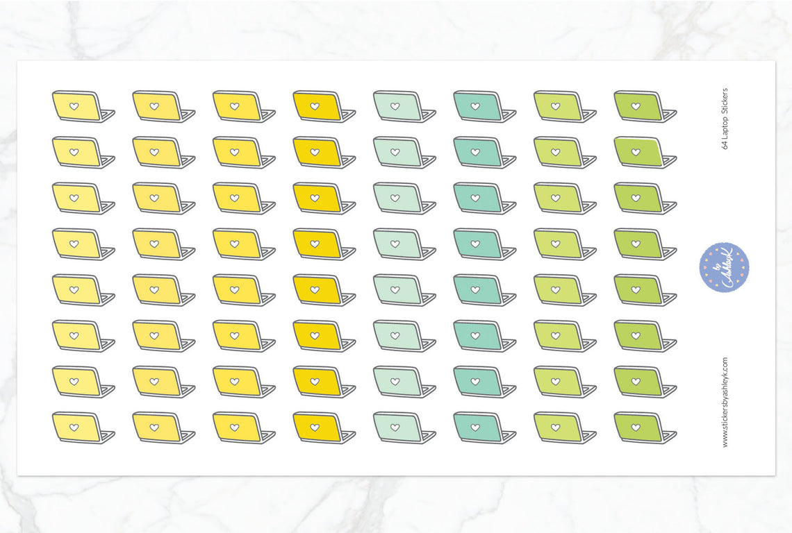 Laptop Stickers - Lemon&Lime
