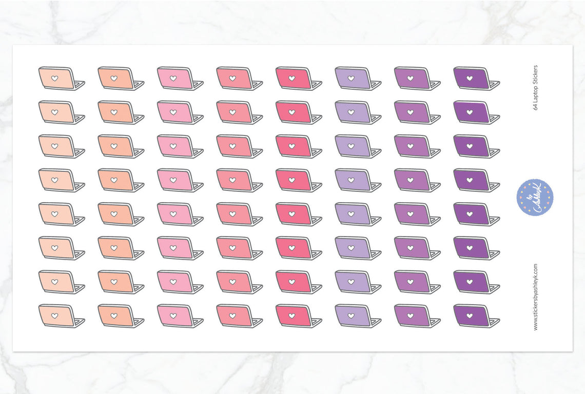 Laptop Stickers - Raspberry