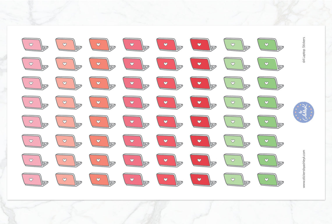 Laptop Stickers - Strawberry