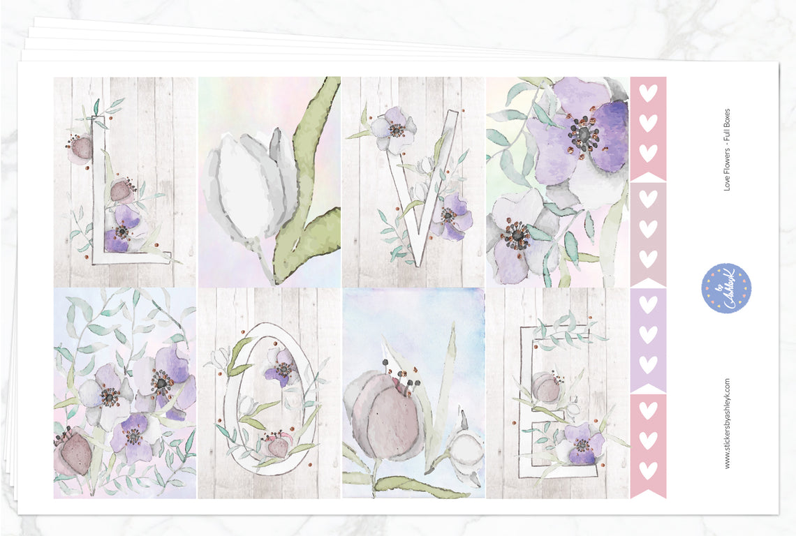 Love Flowers Weekly Kit  - Full Kit