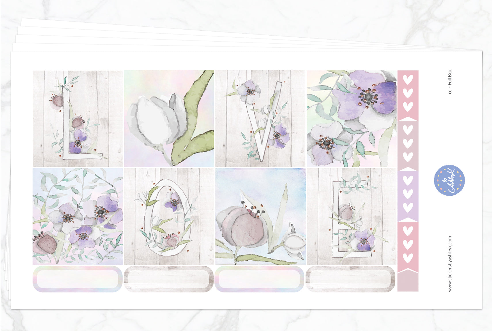 Love Flowers Weekly Kit  - Full Kit