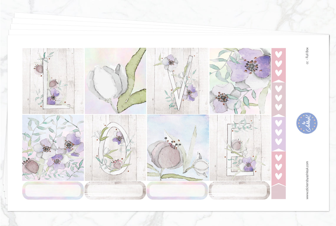 Love Flowers Weekly Kit  - Full Kit