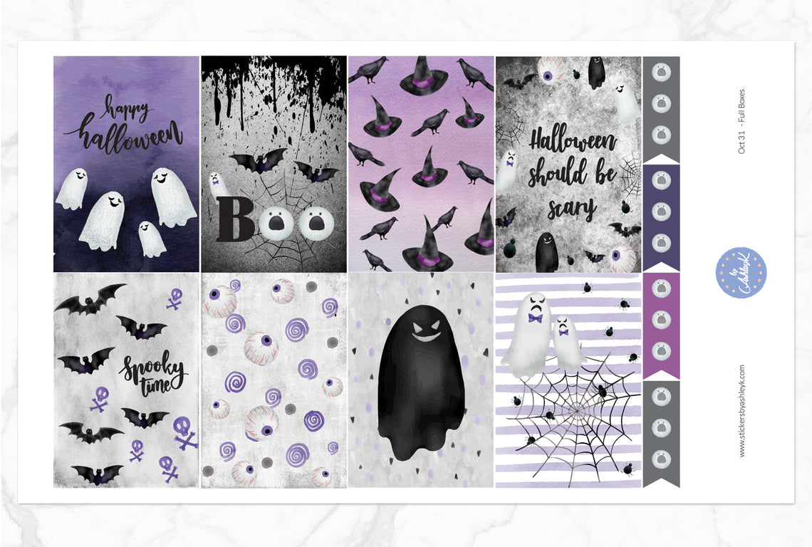Oct 31 Weekly Kit  - Full Box Sheet