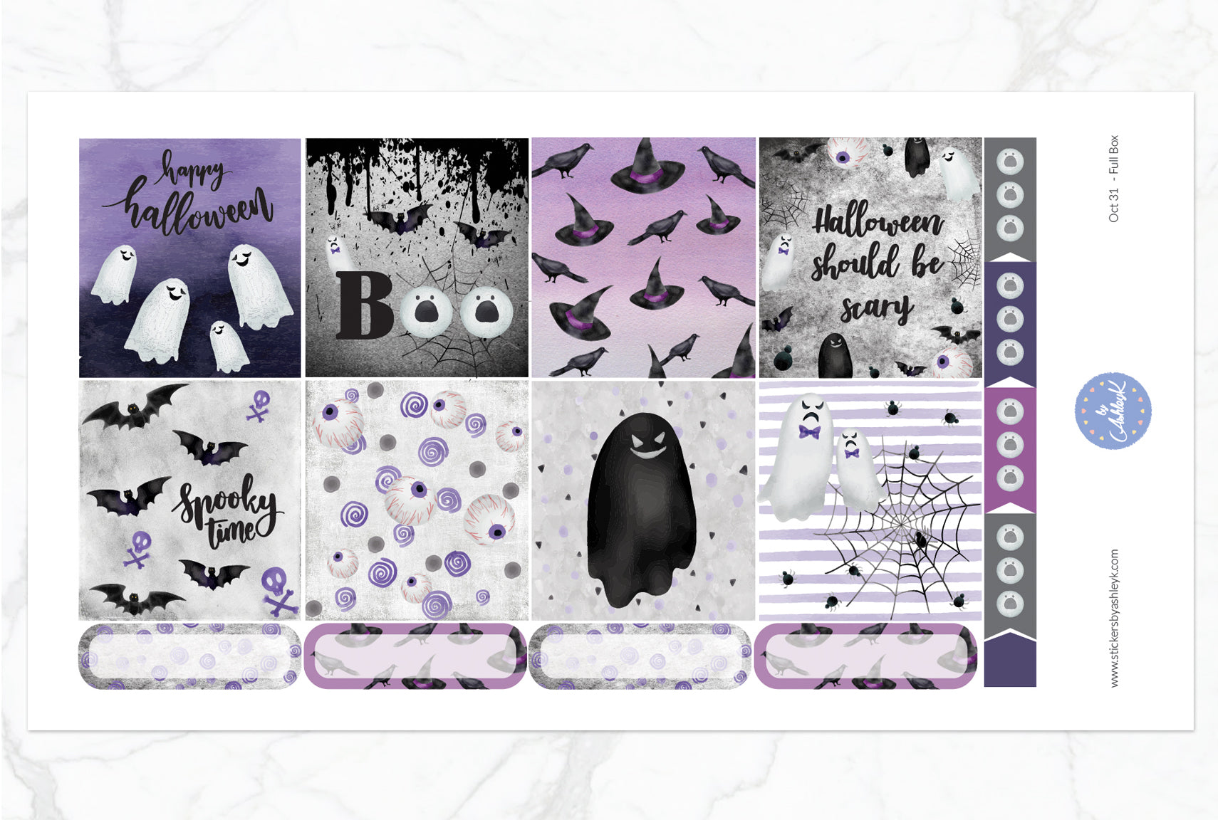 Oct 31 Weekly Kit  - Full Box Sheet