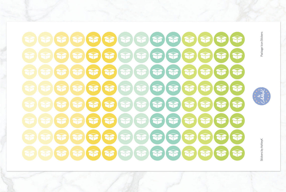 Package Icon Stickers - Lemon&Lime
