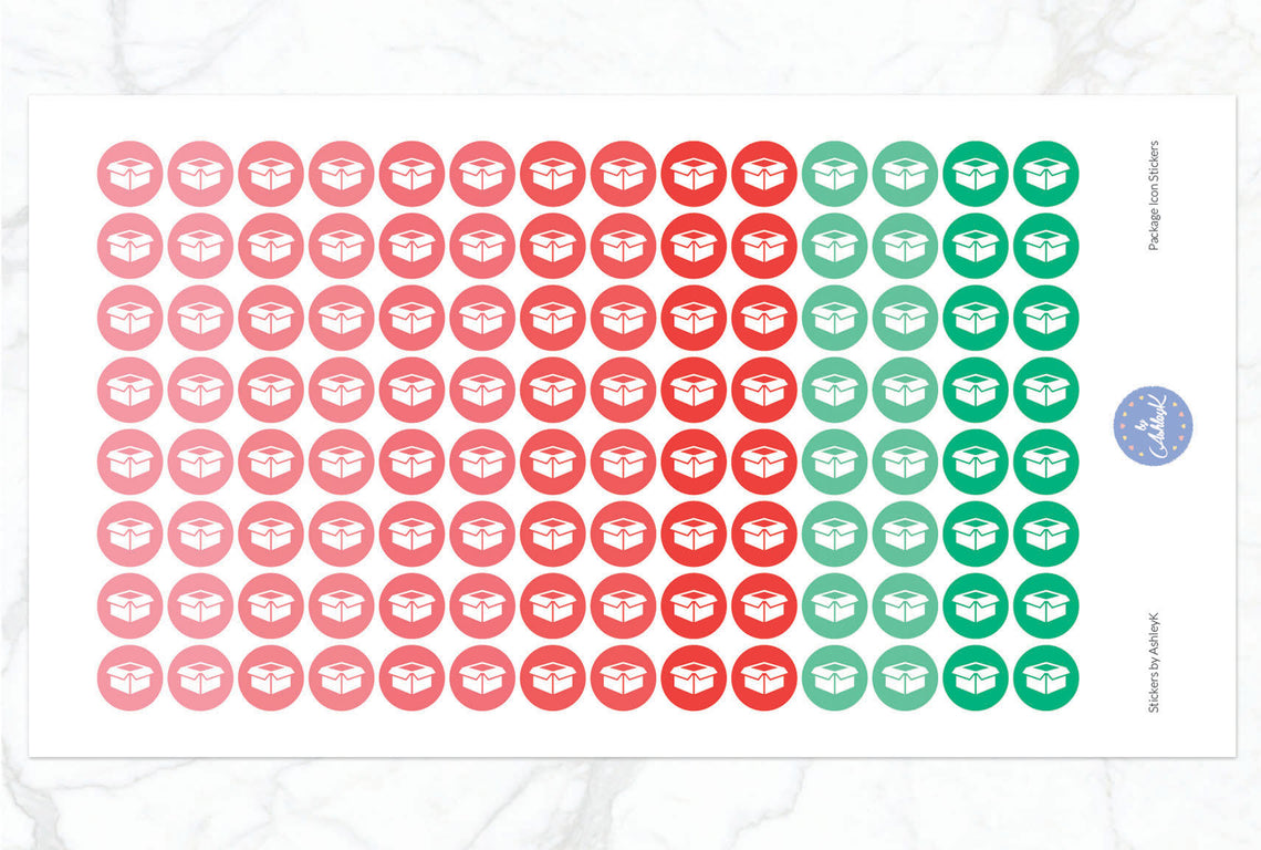 Package Icon Stickers - Watermelon