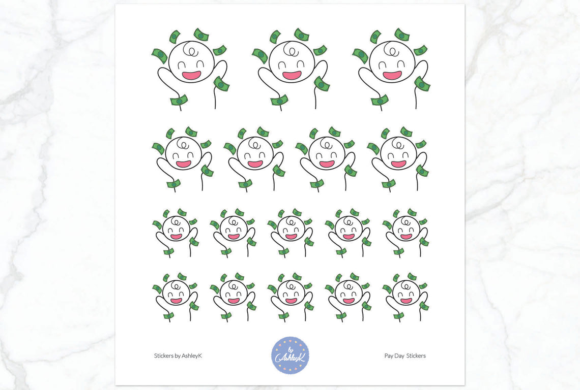 Pay Day Emoticon Stickers