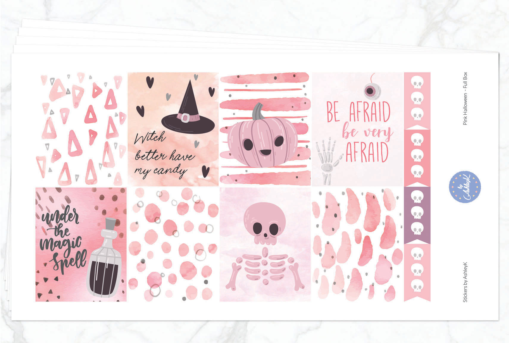 Pink Halloween - Full Kit