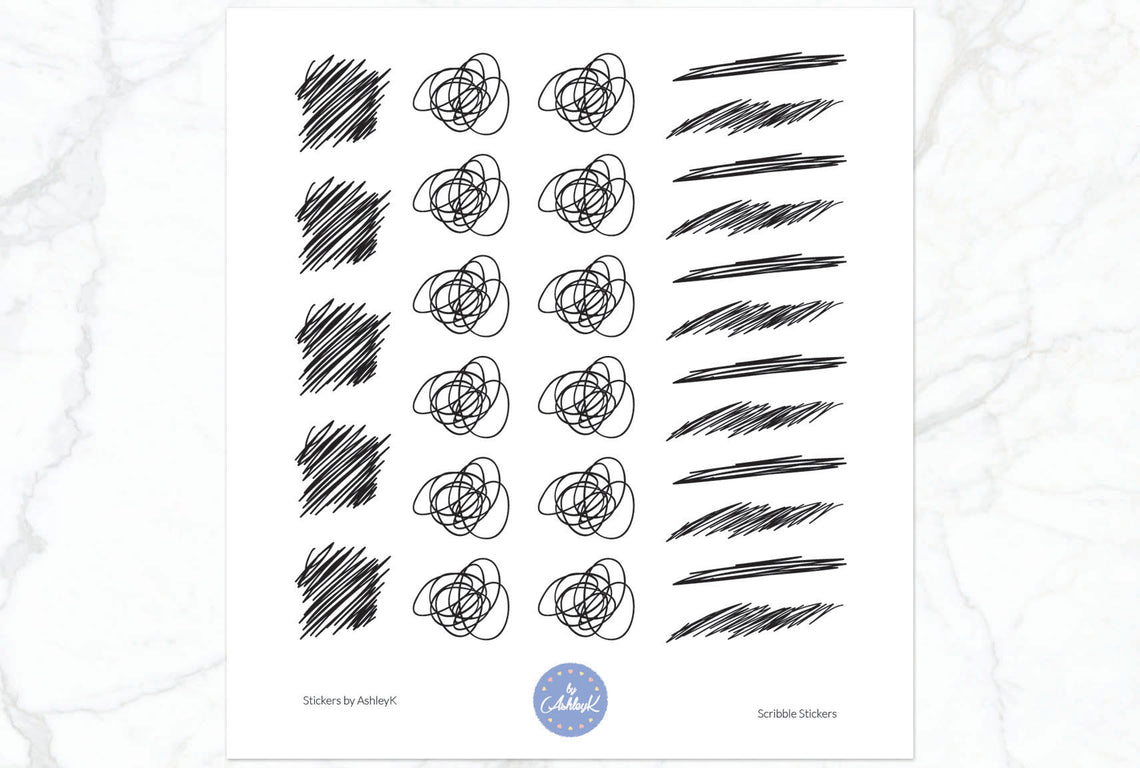Autocollants de gribouillage