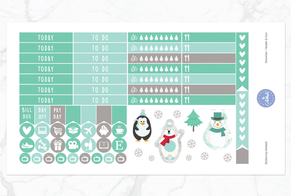 Snowman - Functional Sheet