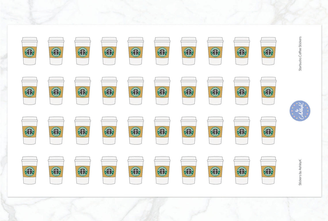 Starbucks Stickers