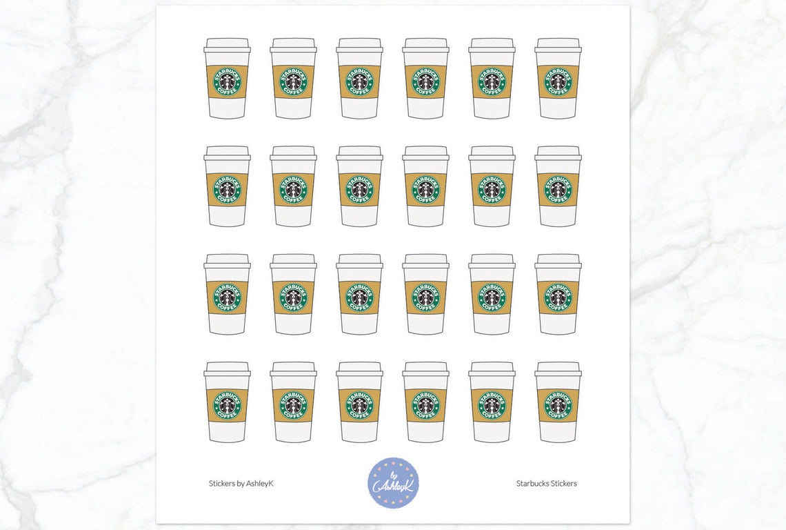 Starbucks Stickers