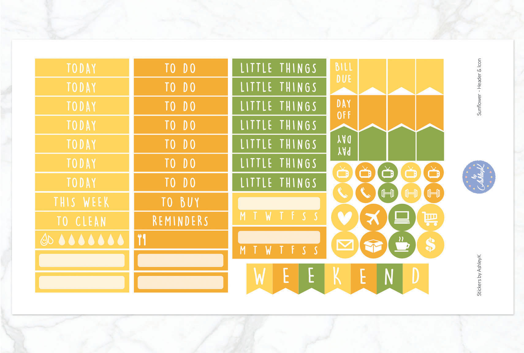 Sunflower - Functional Sheet