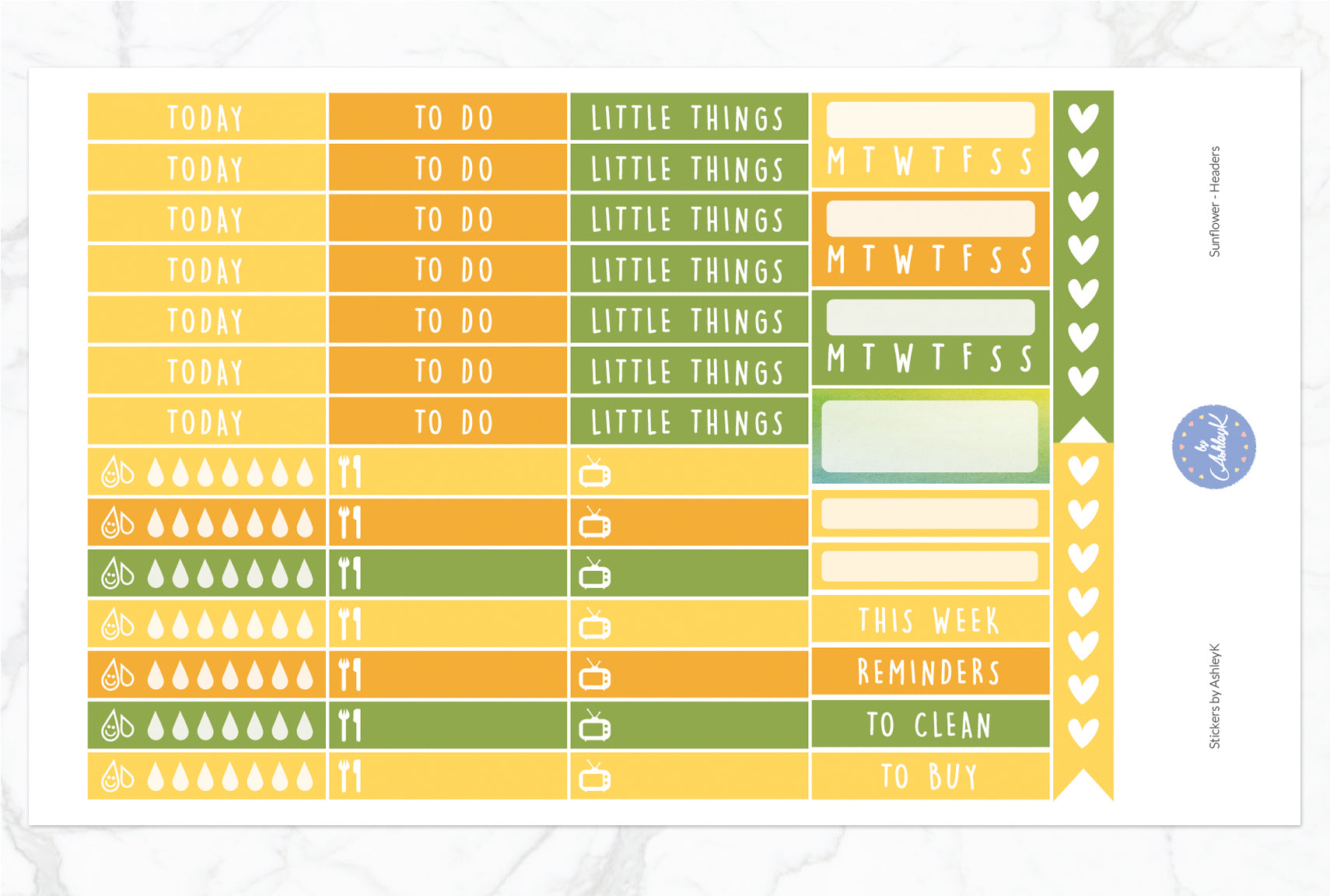 Sunflower - Functional Sheet